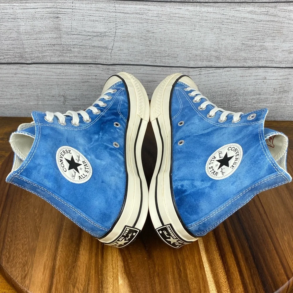 Converse Chuck Taylor 70 High Summer Daze Aegean Storm Shoe Men’s 9 Womens 10.5